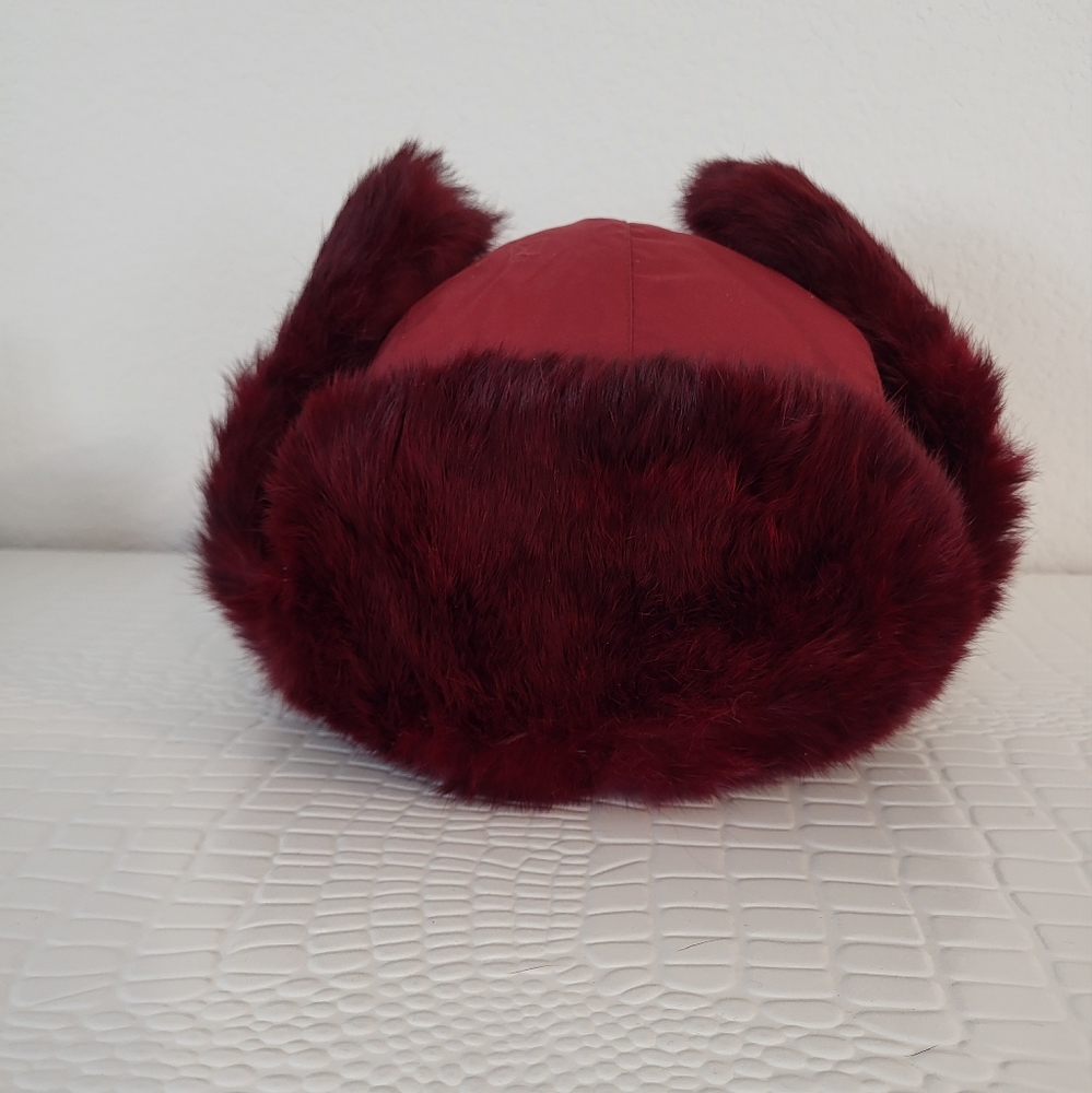 Paul Loinburd winter hat . Rabbit fur . Size L